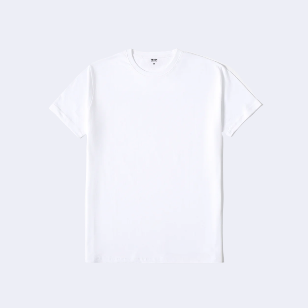 White Short Sleeves Tee