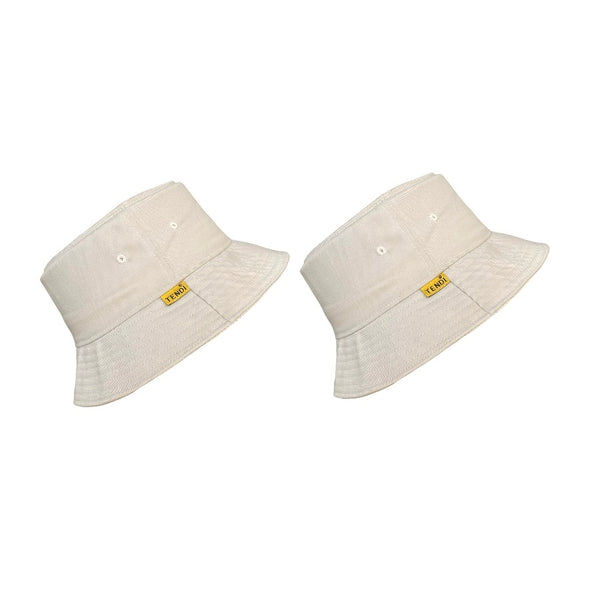 Beige Bucket Hats | Pack of 2