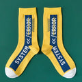 Printed Sport Socks | Yellow - Tendi