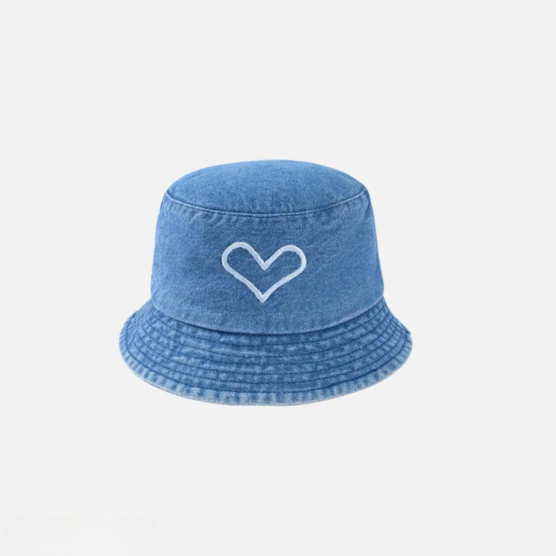 Tendi Denim Bucket Hat Blue - Tendi