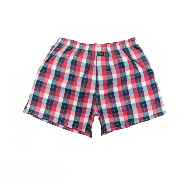 Checkered Cotton Boxer Short