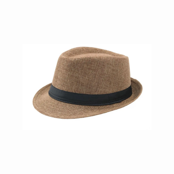 Tendi Summer Fedora Hat |  Panama Straw Sun Protection Hat for Men & Women