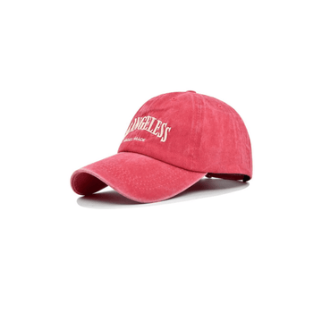 Denim Baseball Vintage Red Cap for Men & Women - Tendi