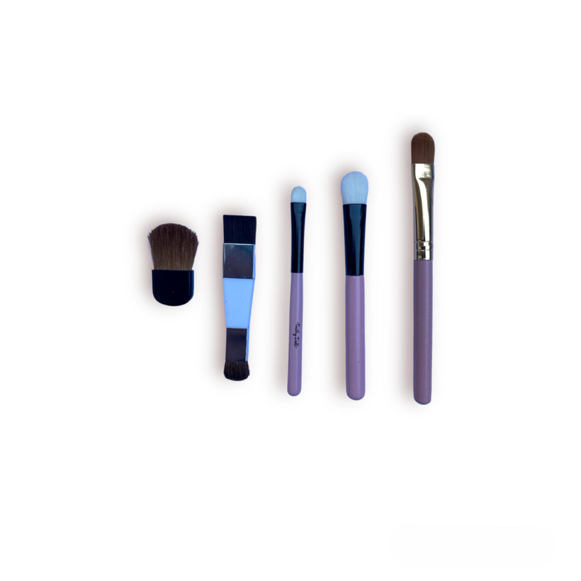 Pack of 5 Mix Makeup Brushes - Tendi