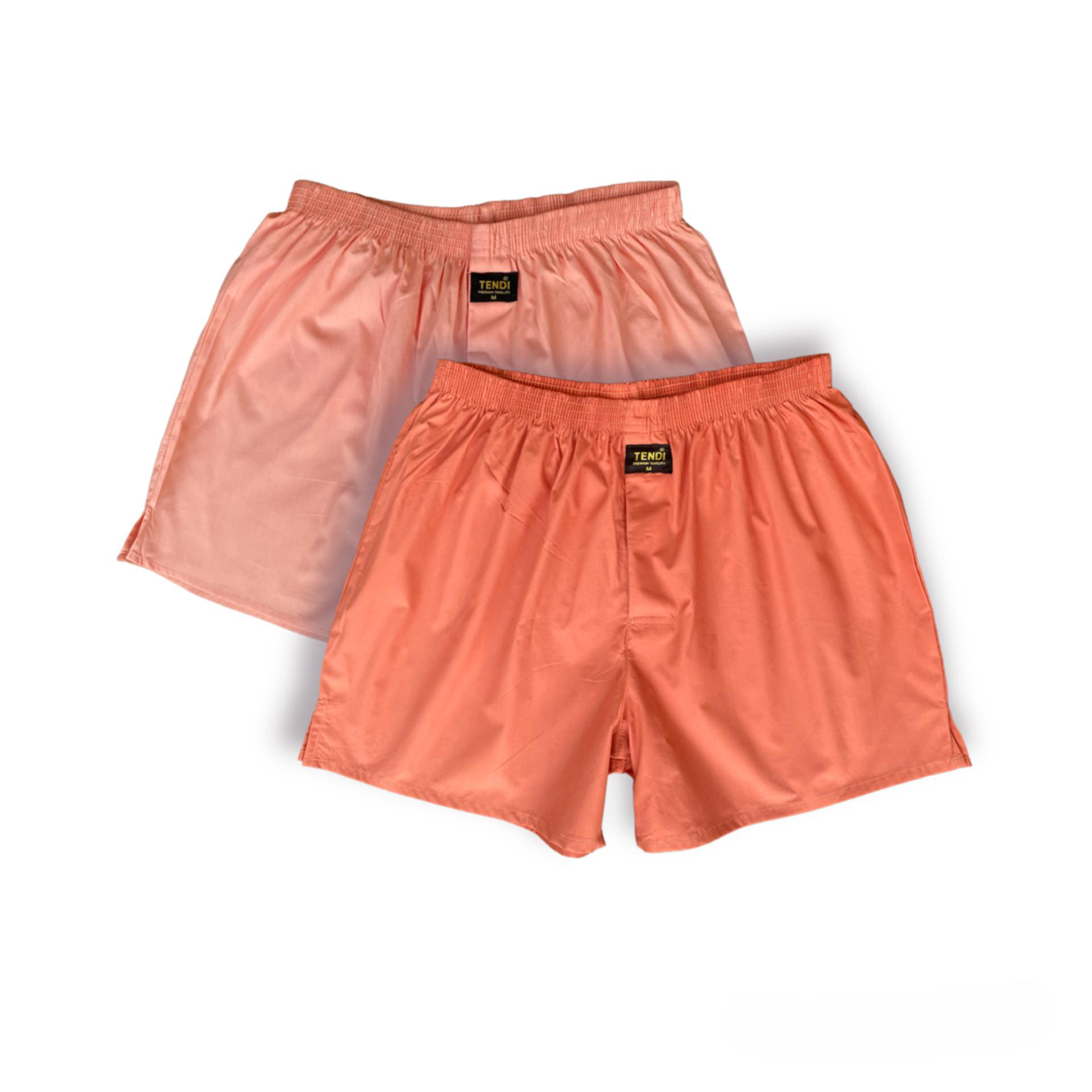 Tendi Men Cotton Boxer Solid Colors | Pack of 2 - Tendi