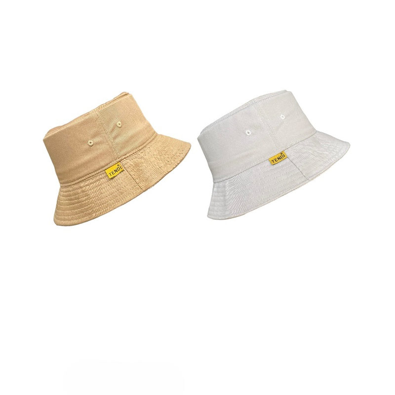 Brown & Beige Bucket Hats | Pack of 2