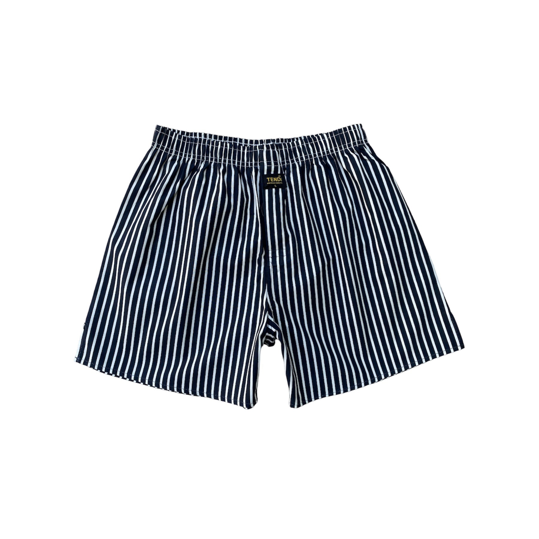 Black Stripe Cotton Boxer – Tendi