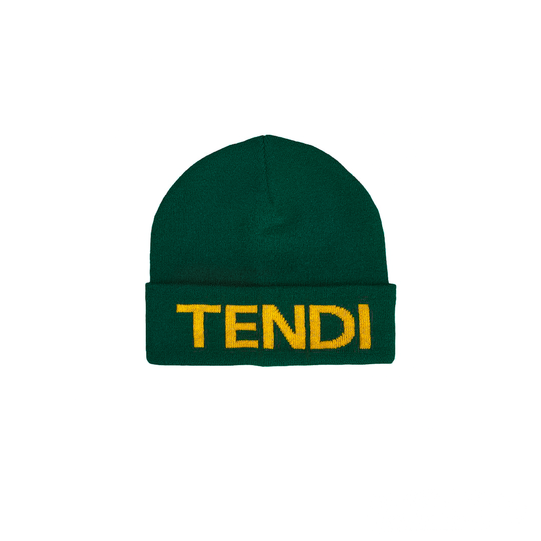 Polo Beanie Cap Green - Tendi