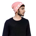 Pink Knit Beanie Unisex - Tendi