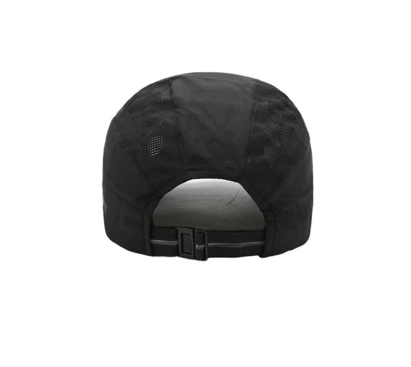 Sports Breathable Mesh Black Cap - Unisex Golf & Cycling Cap - Tendi