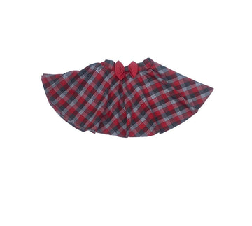 Umbrella Skirt in Check - Tendi